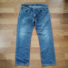 Levi's 559 Men's Relaxed Straight Fit Jeans W32 L30 Blue Denim Mid Rise