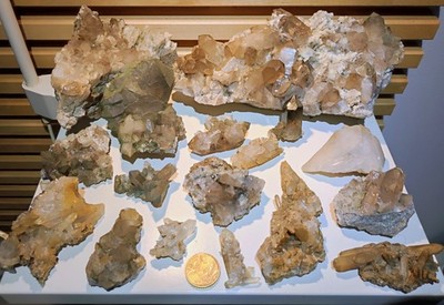 Mont Blanc Kristall Sammlung - 2026 - Dolent - Mineralien Healing Quarz