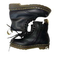 Dr. Martens 1460 T Boots Black Youth Size US 10 UK 9, Unisex Toddler