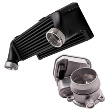 Turbo Intercooler Ladeluftkühler & Drosselklappe For BMW 3er Touring E91 325d