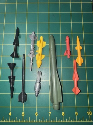 GI Joe Large Accessories Random Missile Rocket Bomb Lot  ARAH Vintage