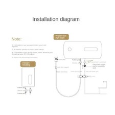 Chauffe-eau électrique diviseur mural anti-électrique pour optimal pour la sé