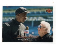 1995 Upper Deck Michael Jordan / Harry Caray Card #200 NM-MT