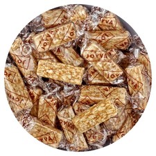 Sesame Crunch Bars, 1 Pound Bulk Bag, Honey Sesame Individually Wrapped Candy