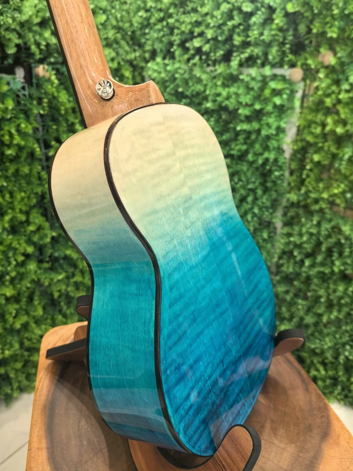 Kamehameha Ukulele KC-28 Solid Top Tiger Maple Concert - Image 4 of 4