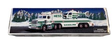 1995 Hess Gasoline/Fuel Toy Truck and Helicopter with Original Box Vintage