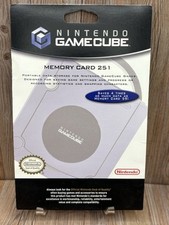 GameCube 251 Block Memory Card - Package Cardboard Insert Only