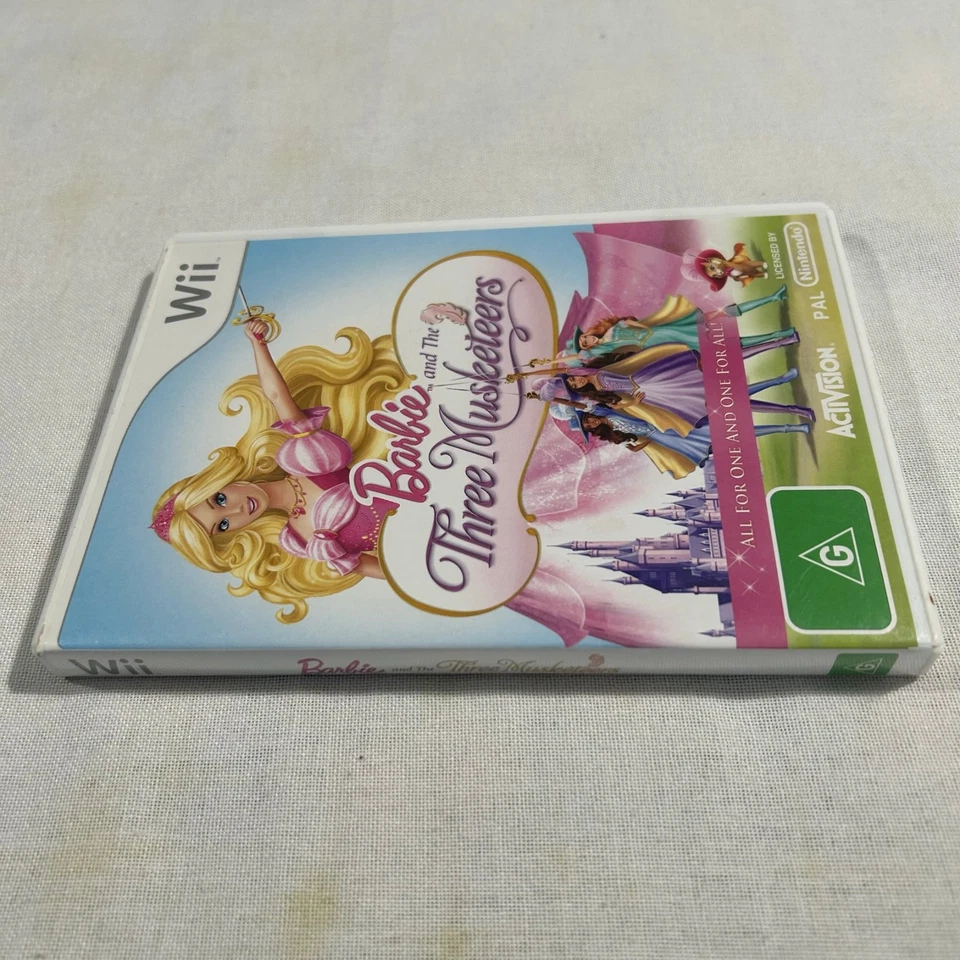 Barbie and the Three Musketeers Wii Game Nintendo 2009 - Image 3 of 4