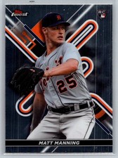 2022 Finest Matt Manning  RC Rookie 6