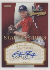 2013 USA Baseball Champions Stars & Stripes Signatures /700 Grant Green Auto 0w8