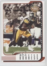 2002 Fleer Focus Jersey Edition Plaxico Burress #80