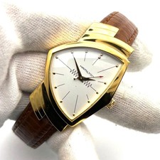 Hamilton Ventura Quartz Watch Mens Elvis Presley H243010 32mm wrist 19cm