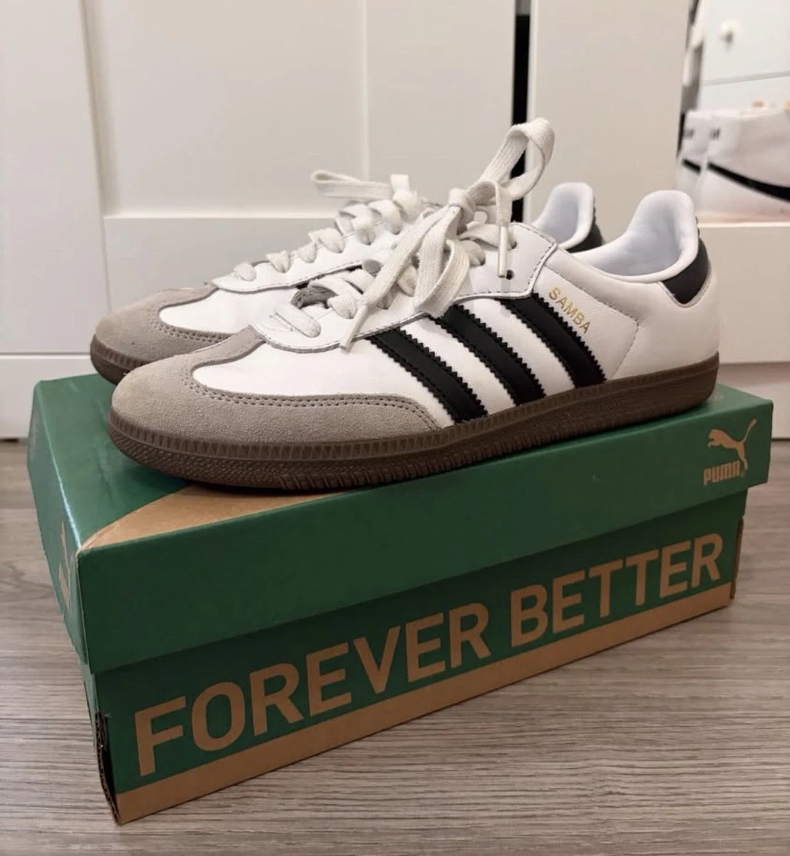 adidas SAMBA 23.5センチ adidas Samba Low White for Sale | Authenticity Guaranteed | eBay