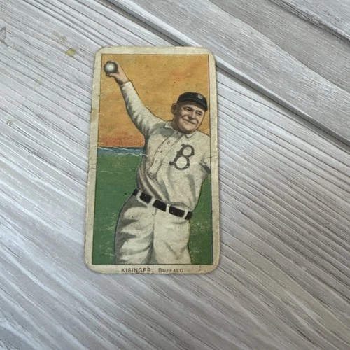1909-11 T206 ~ Polar Bear ~ Rube Kisinger Buffalo Bisons