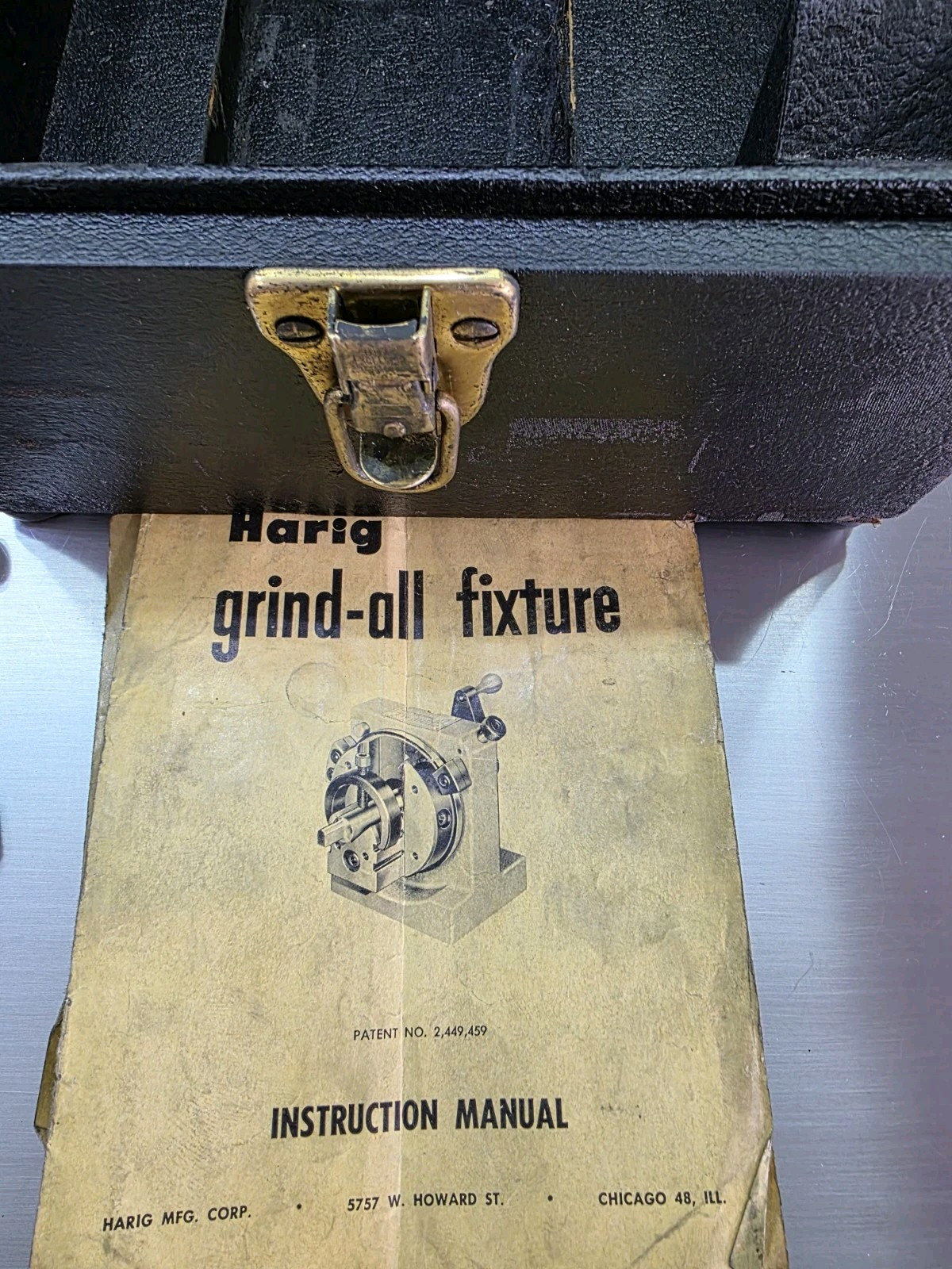 Harig Grind All No. 1  - (Duo-Form) W/radius Dresser Arm & Box