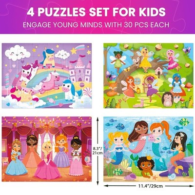 Quokka Puzzles For Kids Set of 4x30