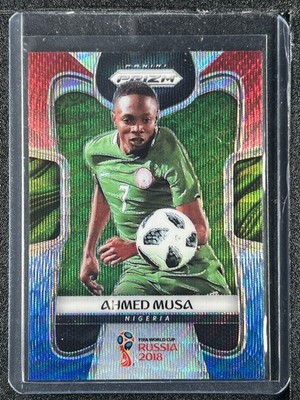 Musa, Ahmed - 2018 Prizm World Cup - Red/Blue Wave