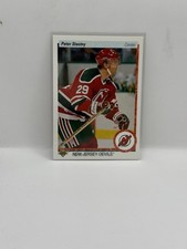 1990-91 Upper Deck French Peter Stastny New Jersey Devils #163 