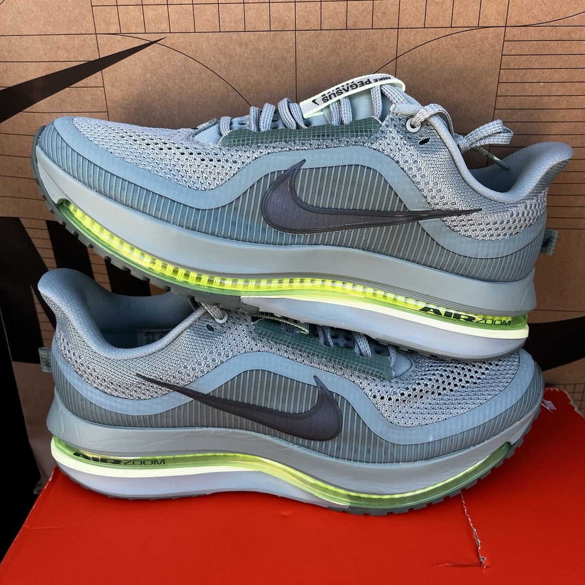 NEW Nike Air Zoom Pegasus Premium Grey Seaweed Green NBY HQ2592