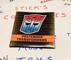 1988 Transformers Checklist Brochure Pretenders & Micromasters Vintage Z10