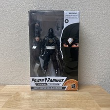 Power Rangers Ninja Black Ranger Lightning Collection Action Figure Hasbro New