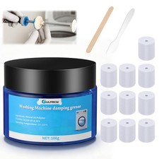 3.5 oz 100g Washing Machine Damping Grease with 10 Foam Inserts for Suspens...