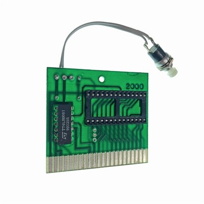 EPROM-Karte ak tronic 2000 mit Resettaster für Commodore 64