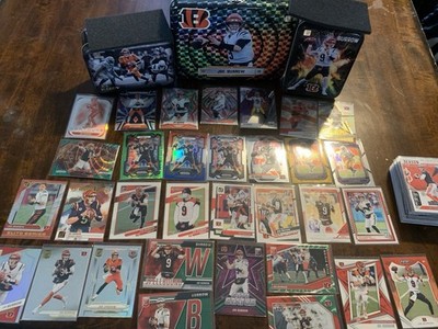 80 Card Joe Burrow Lot And 3 Collectors Tins