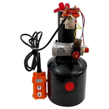 Small Hydraulic Lift Power Unit Pump Station System for Automotive Repair 12V