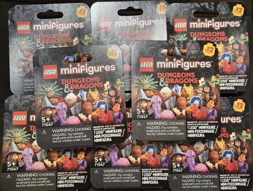 BRAND NEW LEGO LOT OF 10 MINI-FIGURES DRAGONBORN & OTHERS DUNGEONS & DRAGONS