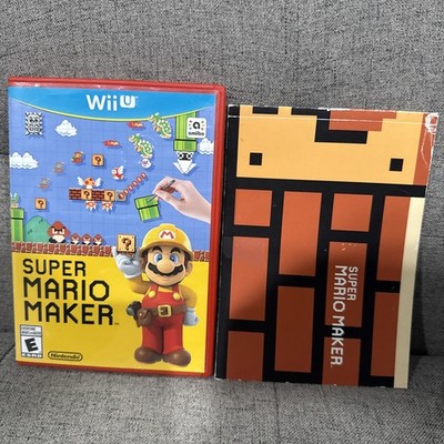 Super Mario Maker - Nintendo Wii U - CIB Complete w/ Artbook