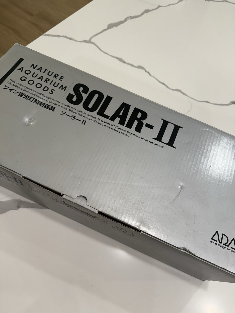 ADA アクアデザインアマノ SOLAR-II 照明器具 ADA AQUA DESIGN AMANO SOLAR II (NEW CONDITIONS) VINTAGE LOGO