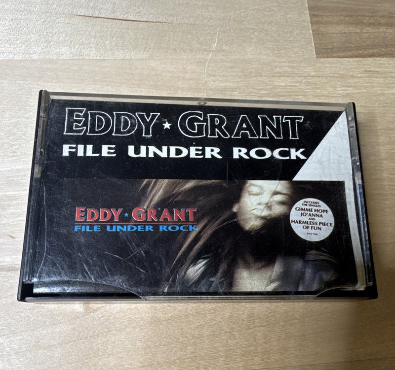 Eddy Grant File Under Rock Cassette