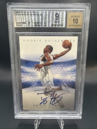 Dwight Howard [Autograph Limited] #186 2004 SP Authentic card