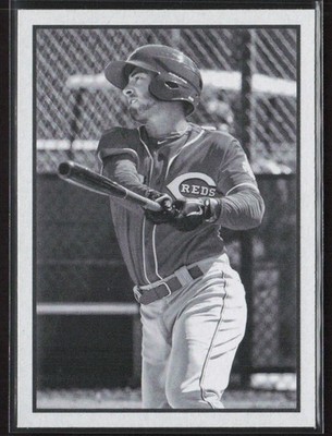 2019 Bowman Heritage #53P-73 Jonathan India Prospects Black and White