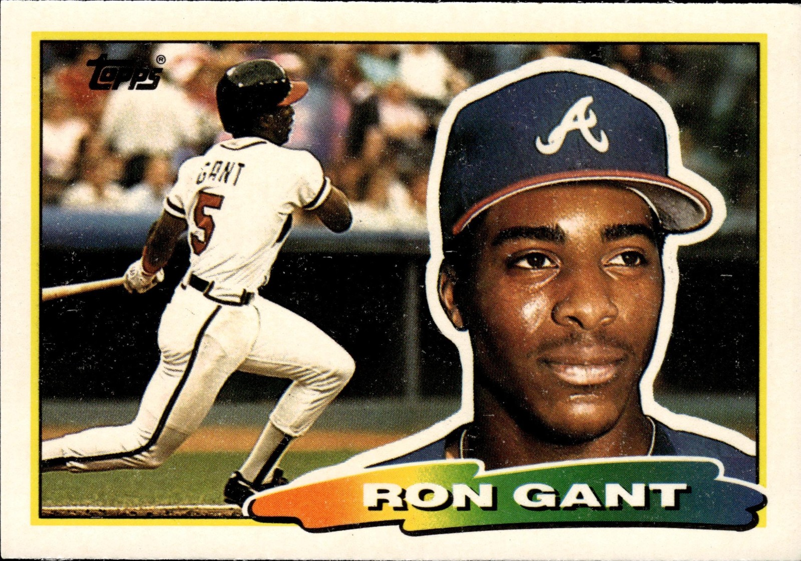 1988 Topps Big #249 Ron Gant