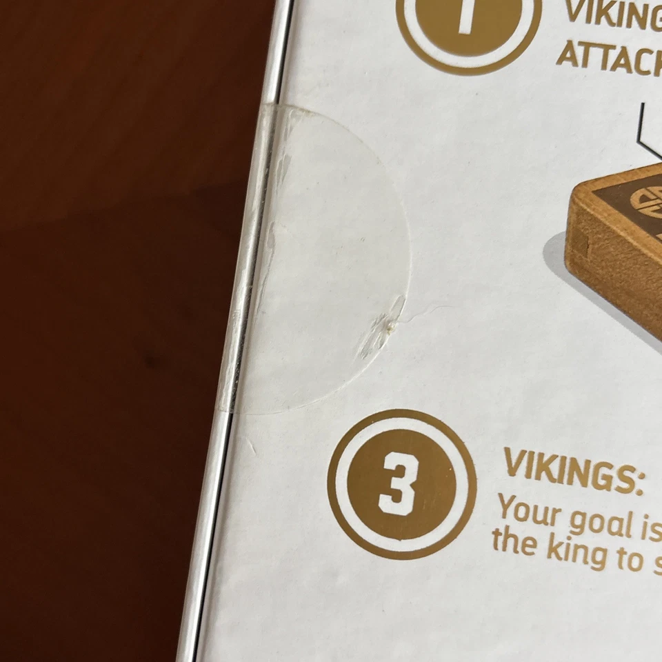 Hnefatafl Viking Chess - Strategy Board Game By Marbles - 2 Players - BRAND NEW - Image 4 of 4