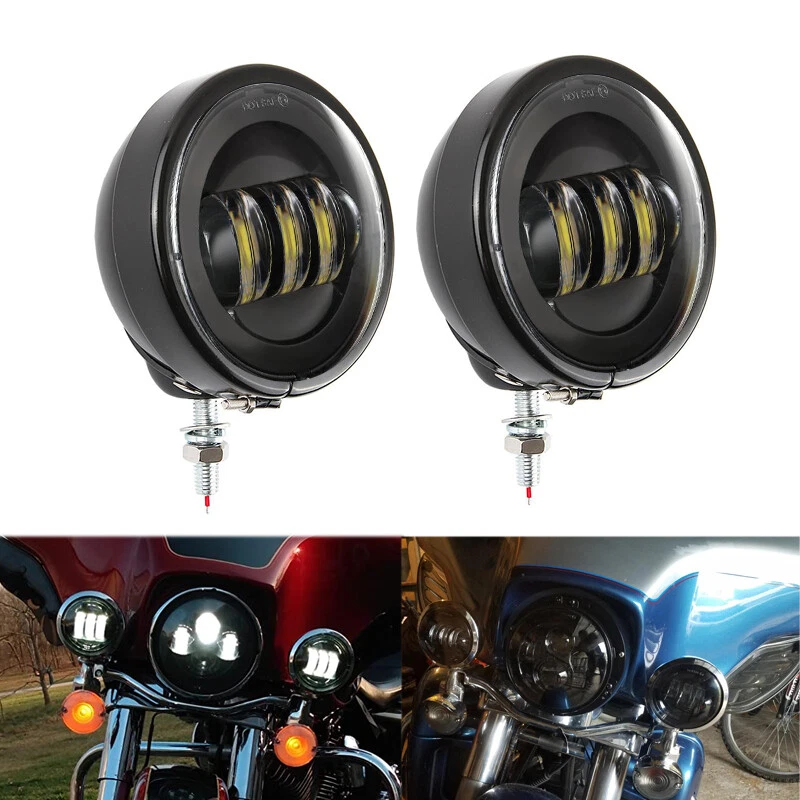 Luz de paso antiniebla LED Motorcycly 4,5" para Yamaha Royal Star Venture VStar 1100 Foto 4 de 4