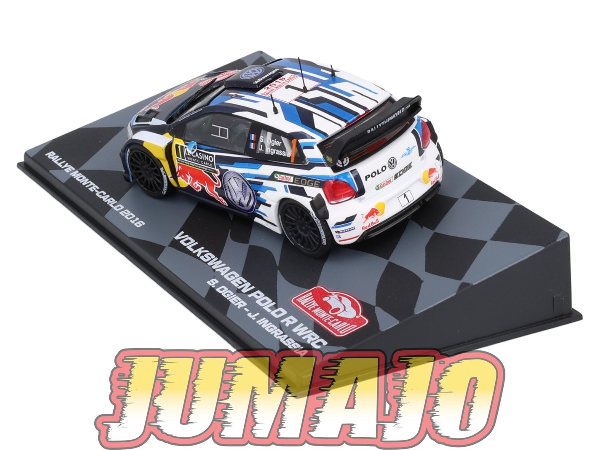 ミニカー ixo WRC 2016 VW POLO R WRC S.Ogier 1/43 VOLKSWAGEN POLO R WRC #1 S. Ogier-J. Ingrassia - Tour de