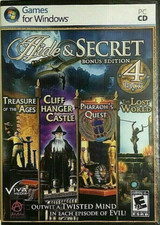 Hide & Secret : Bonus Edition - 4 Games (Win 7/XP/Vista  CD-ROM, 838639011018)