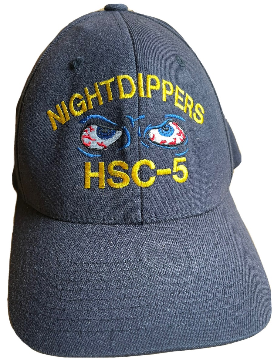 HSC-5 NIGHTDIPPERS US NAVY HELICOPTER SEA COMBAT SQUADRON BASEBALL