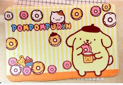 cute tsum tsum head mickey foot pad door mat non-slip pads ground anime rug