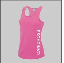 SLED DOG SPIRIT CANI CROSS COOL TECH LADIES SPORTS VEST GIRL CANICROSS RUNNING 