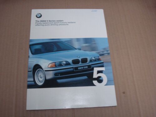 2000 BMW 5 Series Sedan Brochure - 第 1/4 張圖片