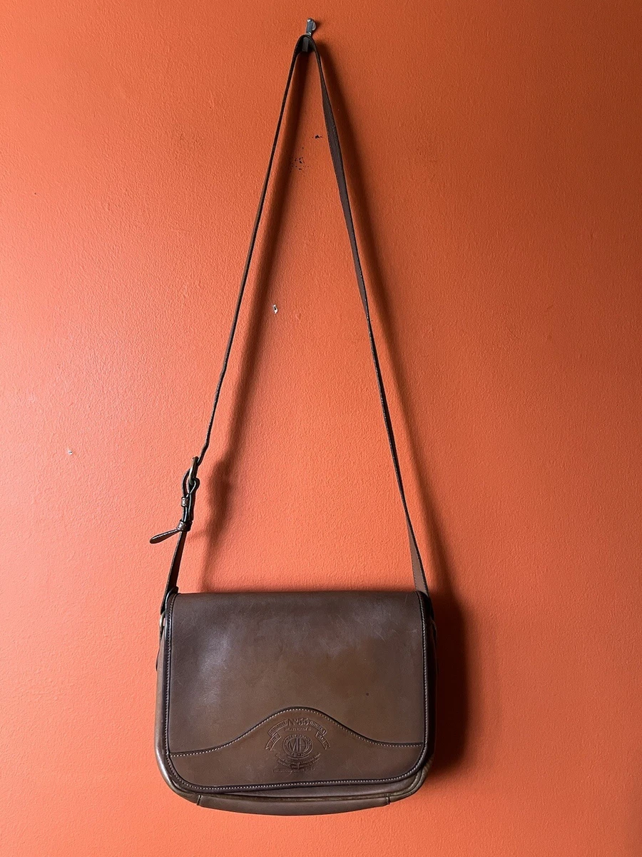 Vintage GHURKA Marley Hodgson No. 55 Leather Bag Purse Crossbody Monterey II