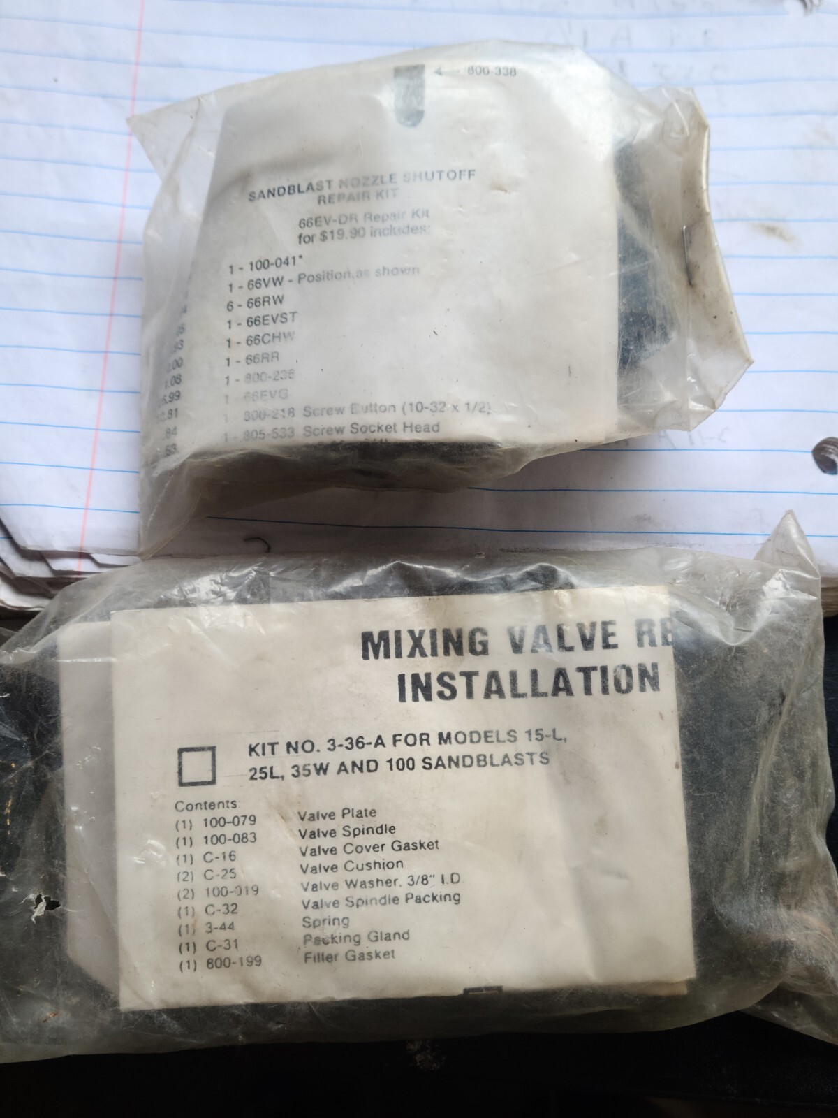 PK LINDSAY 25 Sandblaster Sandblasting Awesome! With Extra Parts! Marco