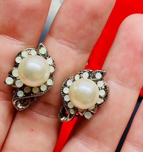 LOTE de collar, anillo, colgante, pulsera, Monet de joyería vintage de plata de los años 50 - Imagen 12 de 22