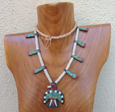 VINTAGE SANTO DOMINGO THUNDERBIRD NECKLACE | eBay