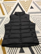 The North Face Women's Nuptse 2 Gilet Goose Down 700 Fill L Grey Body Warmer