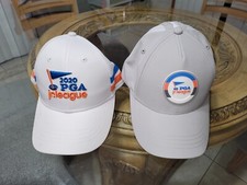 PGA Jr League YOUTH Hats - Adjustable  Cap Golf 2020 White and Gray Patch 5-12yr
